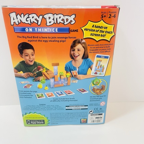 Angry Birds On Thin Ice Game Mattel 2011 Complete - Picture 5 of 6